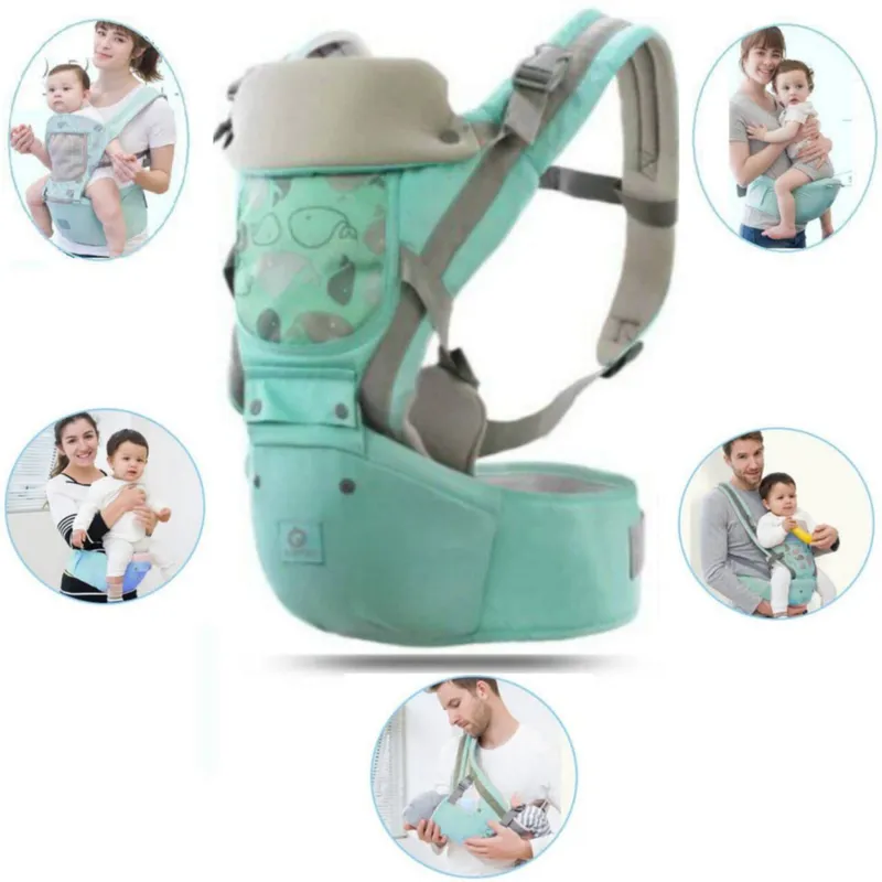 GENERICO - Canguro Para Bebé Ergonómico Ballena 3 en 1 V