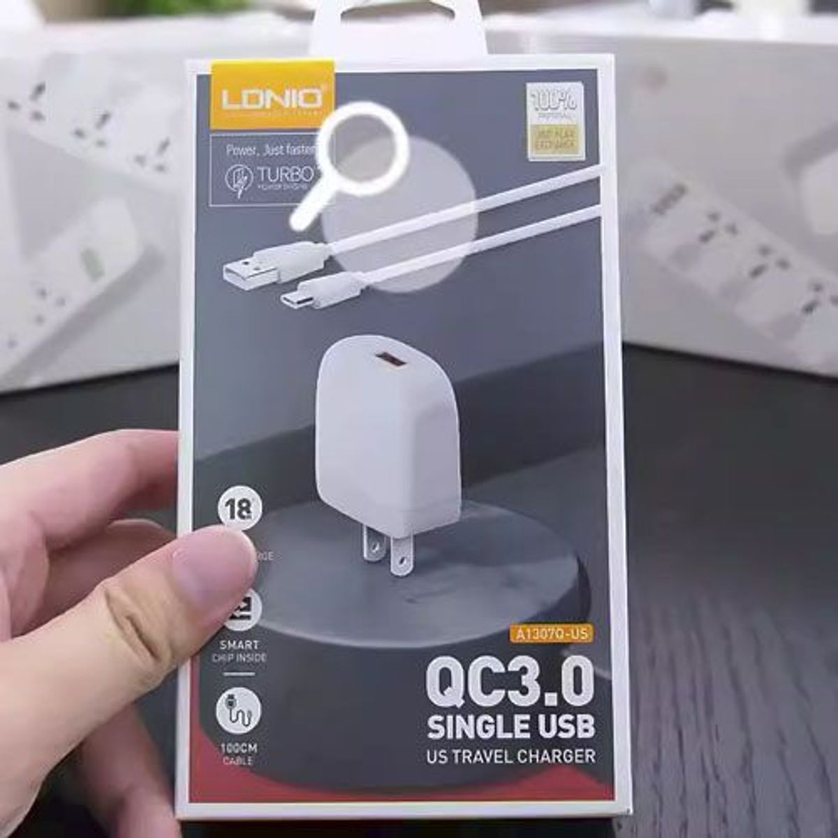 LDNIO - Cargador Ldnio 18w A1307Q-US Tipo C