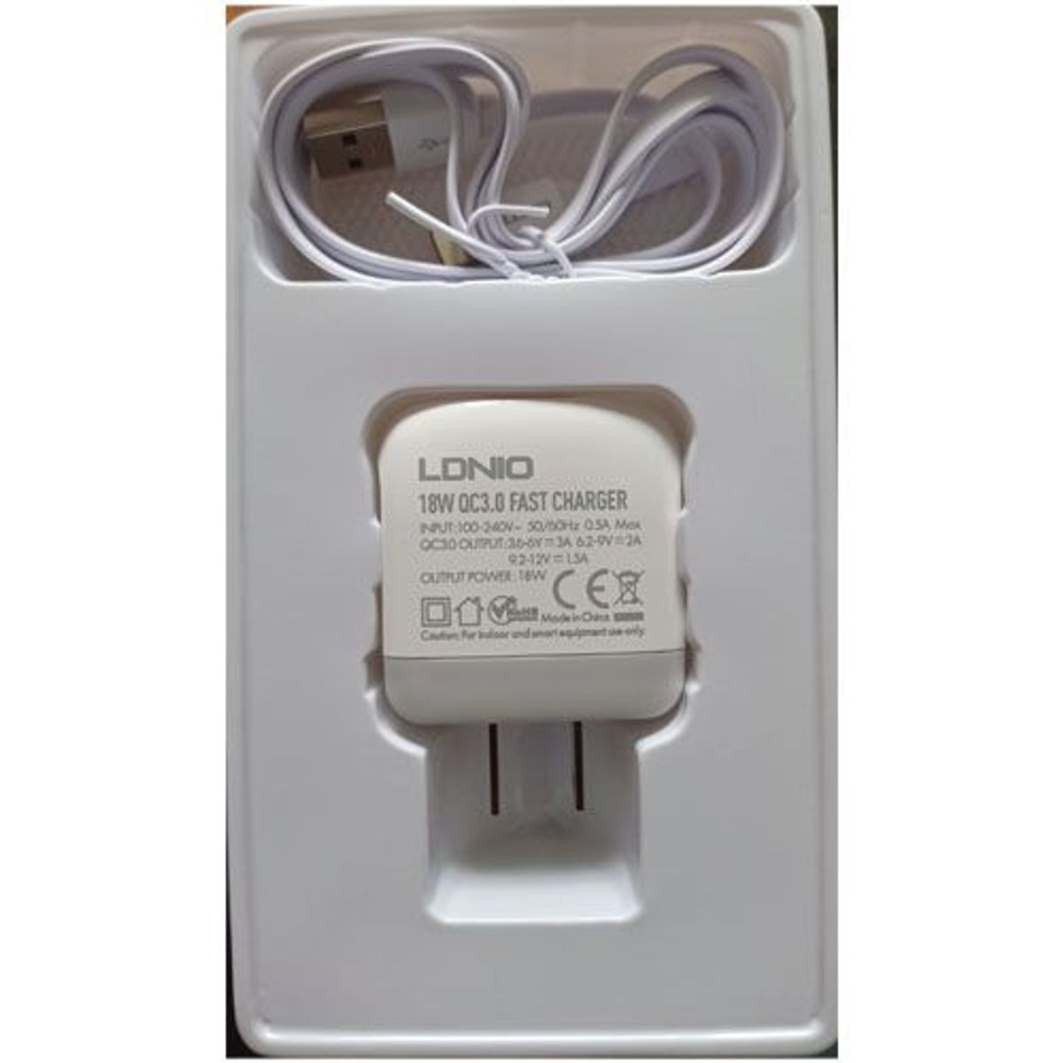LDNIO - Cargador Ldnio 18w A1307Q-US Tipo C