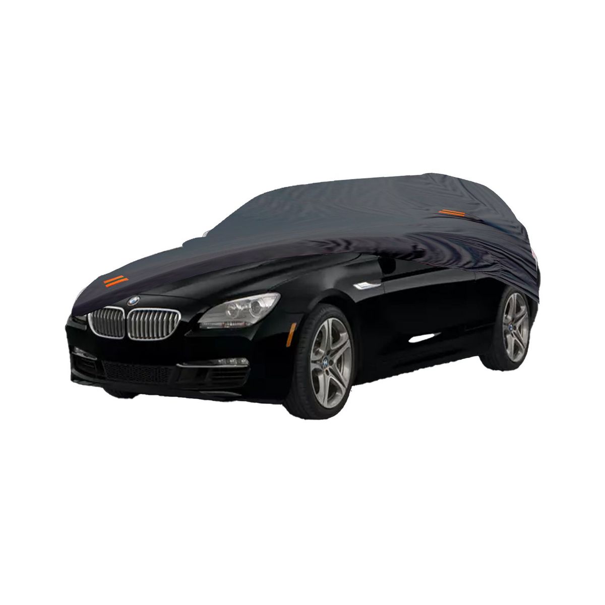 GENERICO - PROTECTOR CUBIERTA FUNDA COBERTOR TIPO BMW 640I - GRIS