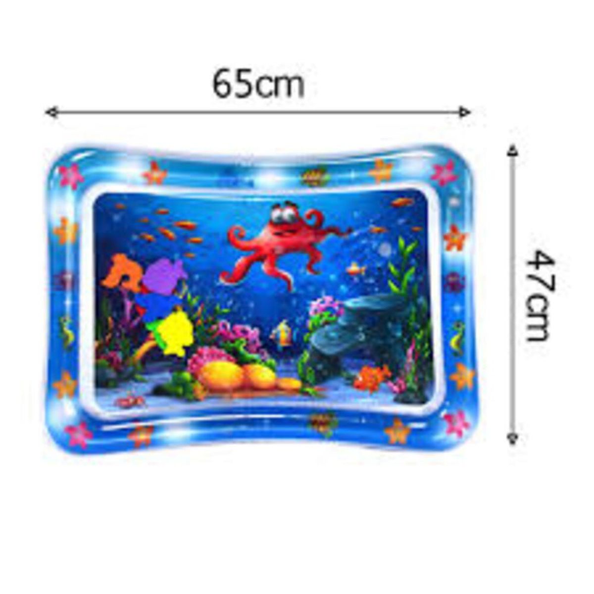 GENERICO - Colchoneta inflable de agua para bebés y niños pequeños centro de actividades de ocio perfecto para el crecimiento de la estimulación de tu bebé.