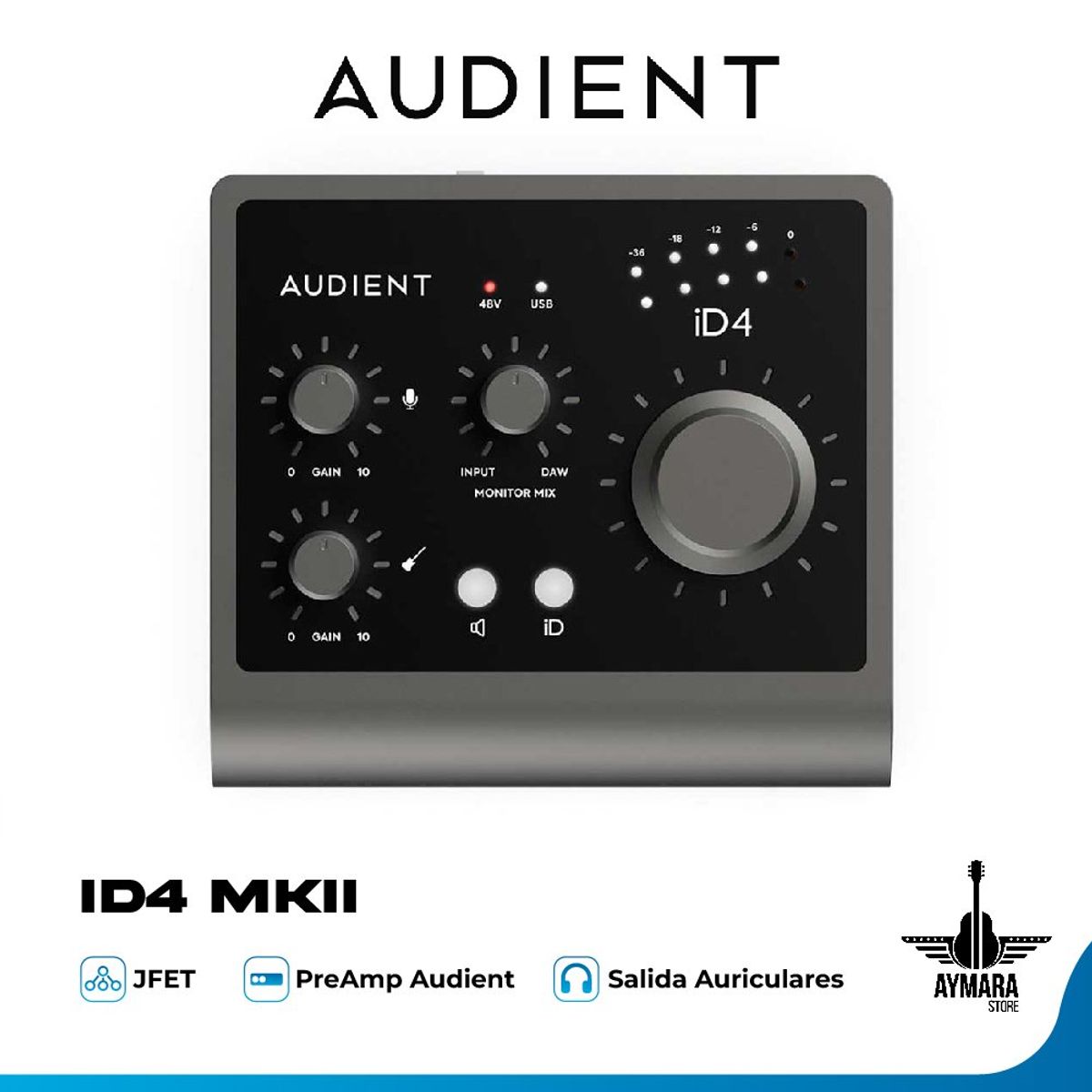 AUDIENT - AUDIENT ID4 MK2 INTERFAZ DE AUDIO