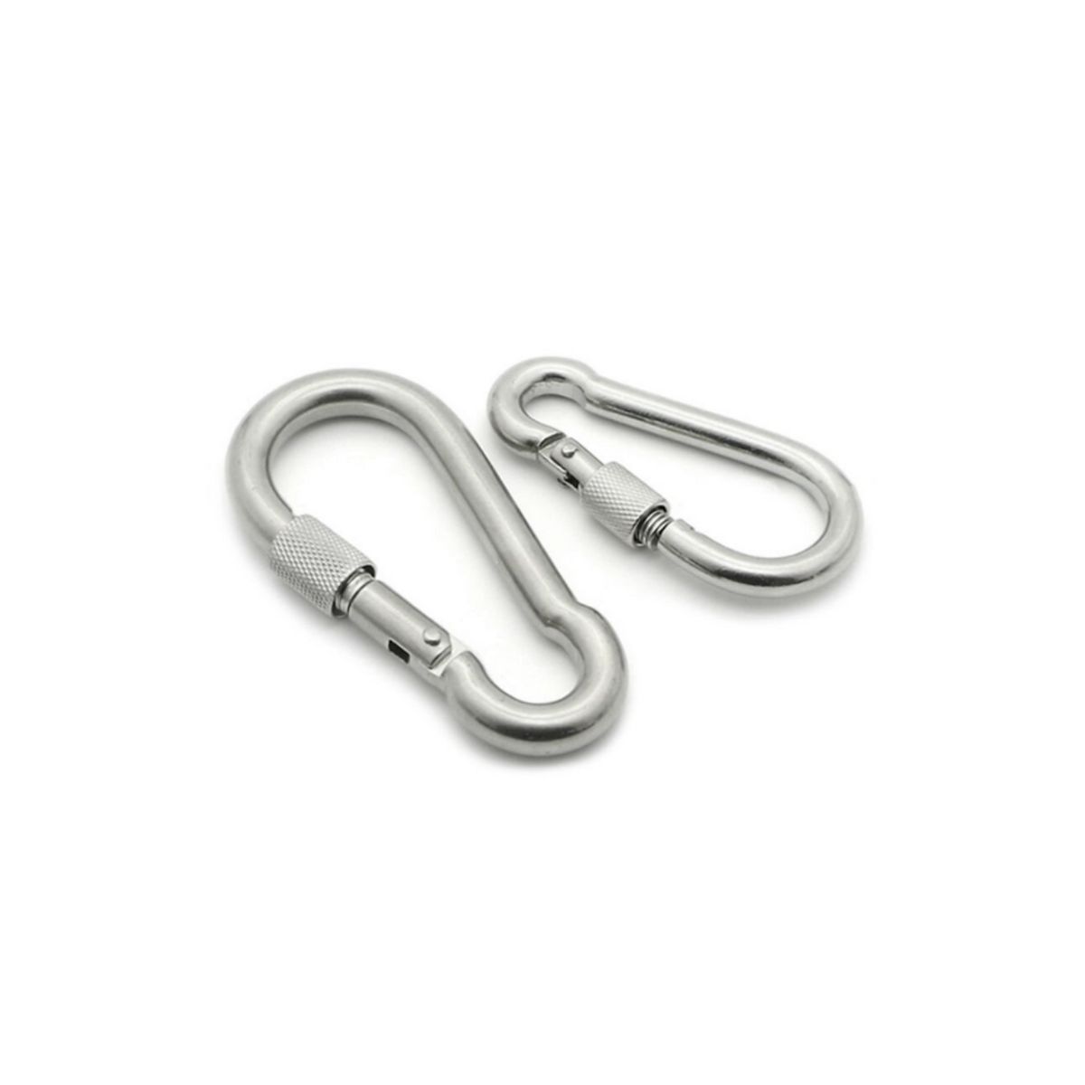 GENERICO - Gancho de Metal con Arnés De Seguridad 10cm Con Seguro