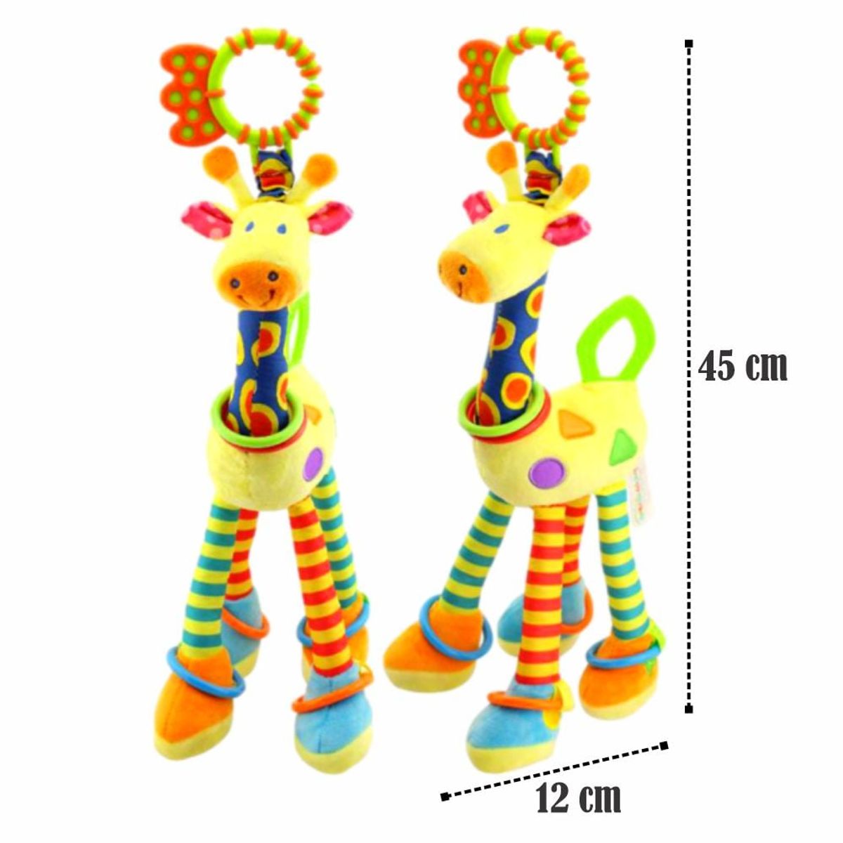 BABY - Jirafita Sensorial con Colgador Un Mundo por Descubrir