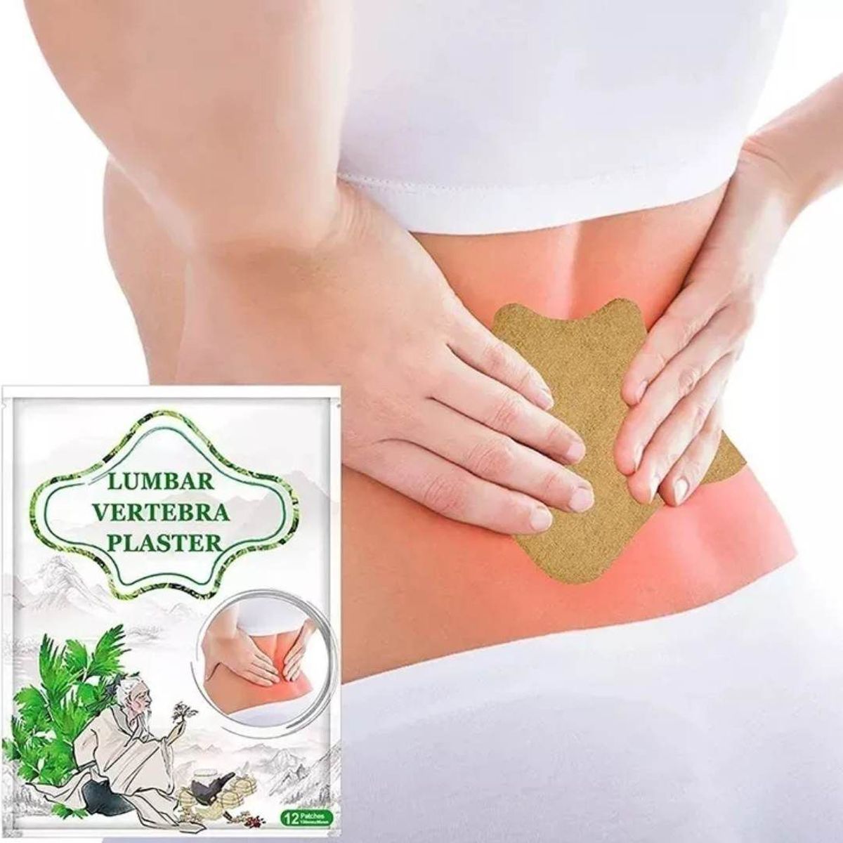 GENERICO - Parches de Espalda - Columna Dolores Espaldares