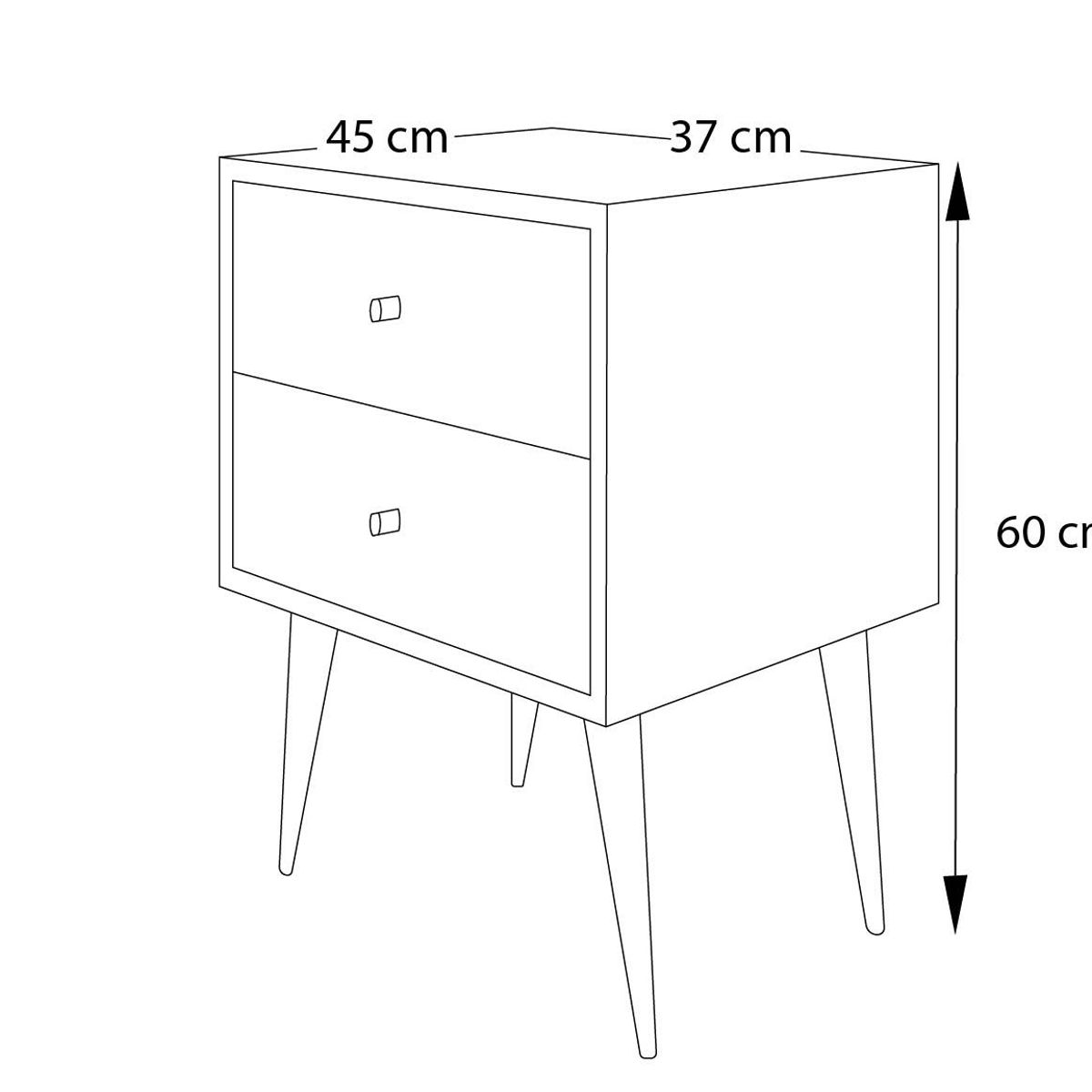BARAKA HOME - Velador Vintage - Catania y Blanco