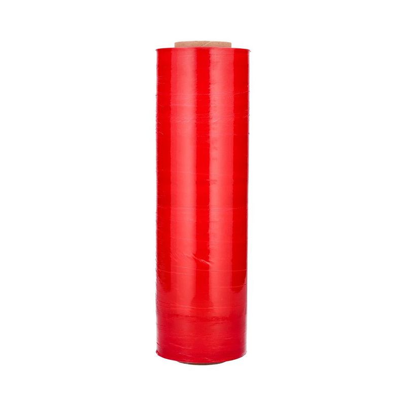GENERICO - Stretch Film de embalaje 1 Kg 20" 50 cm  plástico Rojo