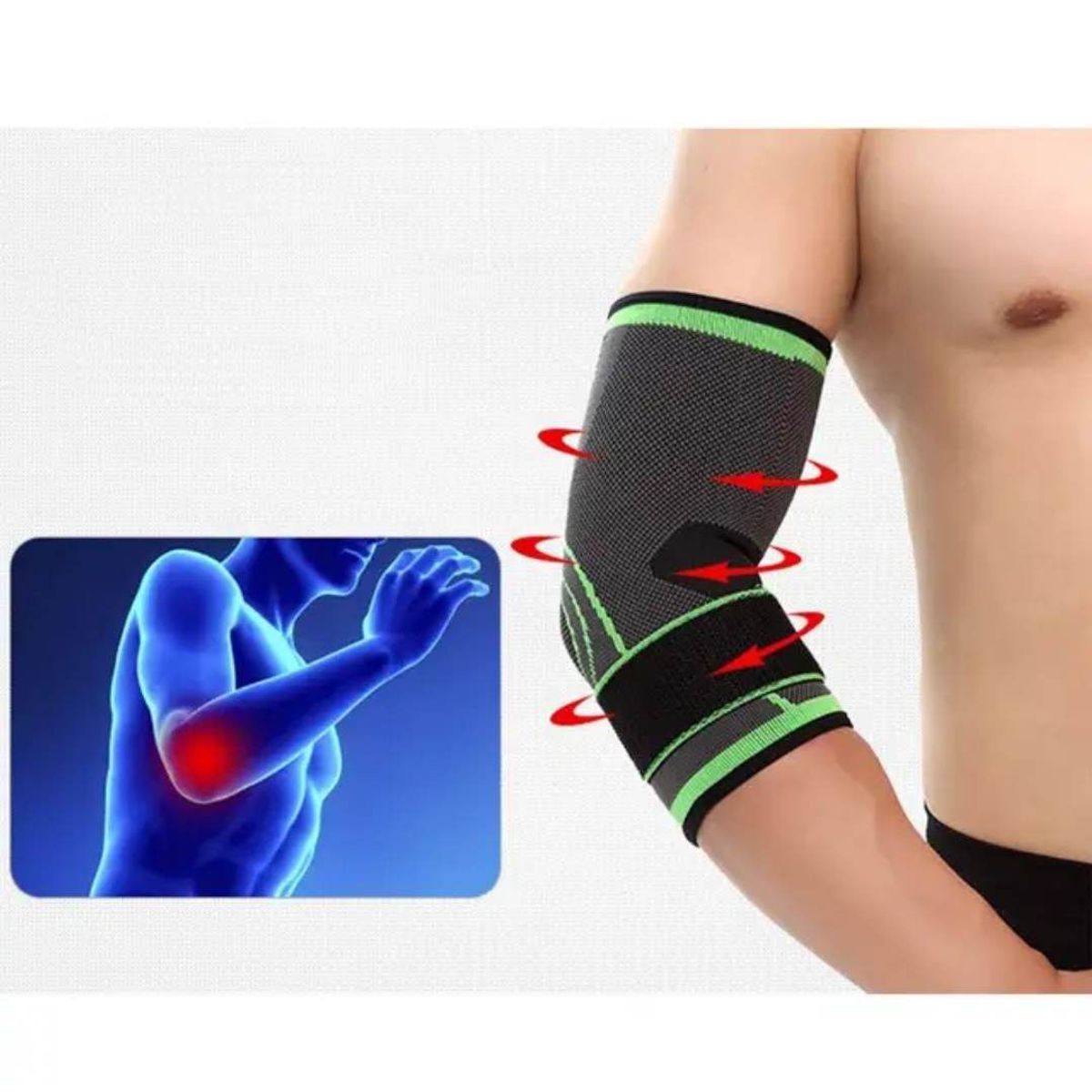 GENERICO - Codera de Compresión para Lesiones - Deportiva Ajustables Deportes