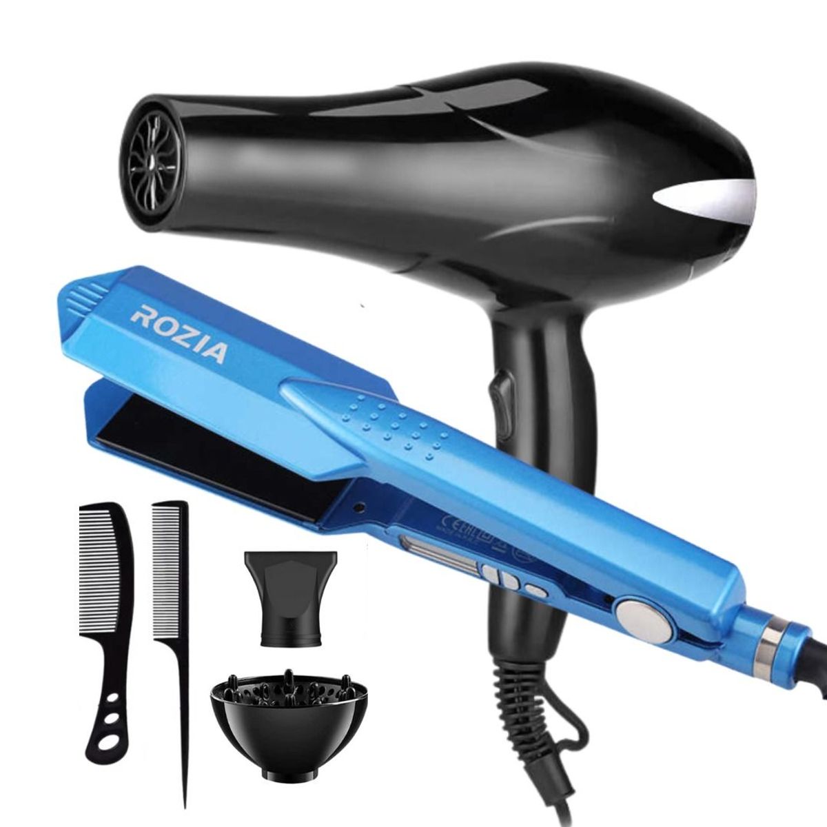 OEM - Combo Secadora con Plancha ROZIA de Cerámica 470°