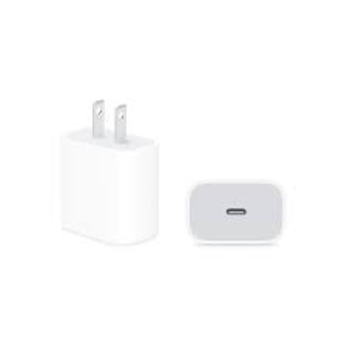 GENERICO - Cargador Rápido 18w Usb Tipo C para Ipad Iphone 8/ x/ xs/ 11 Blanco