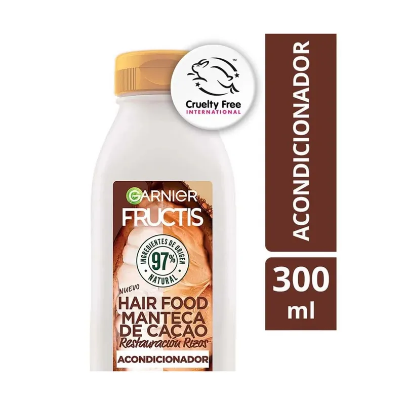 GARNIER - Acondicionador Fructis Hair Food Manteca de Cacao