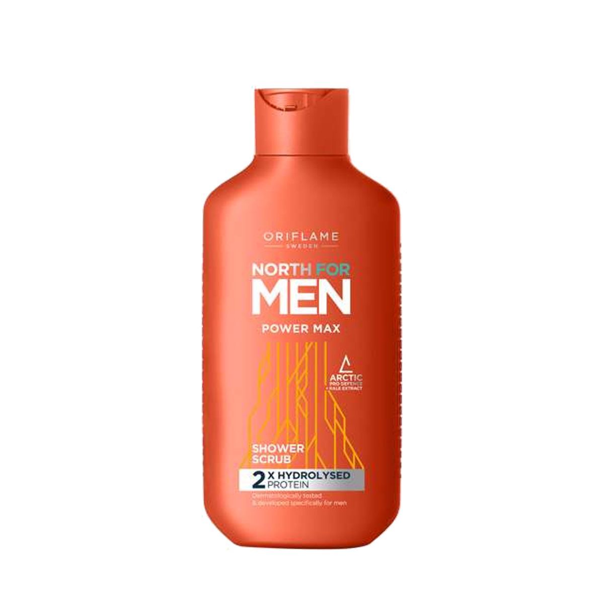 GENERICO - Gel de Ducha Exfoliante North For Men Power Max Oriflame