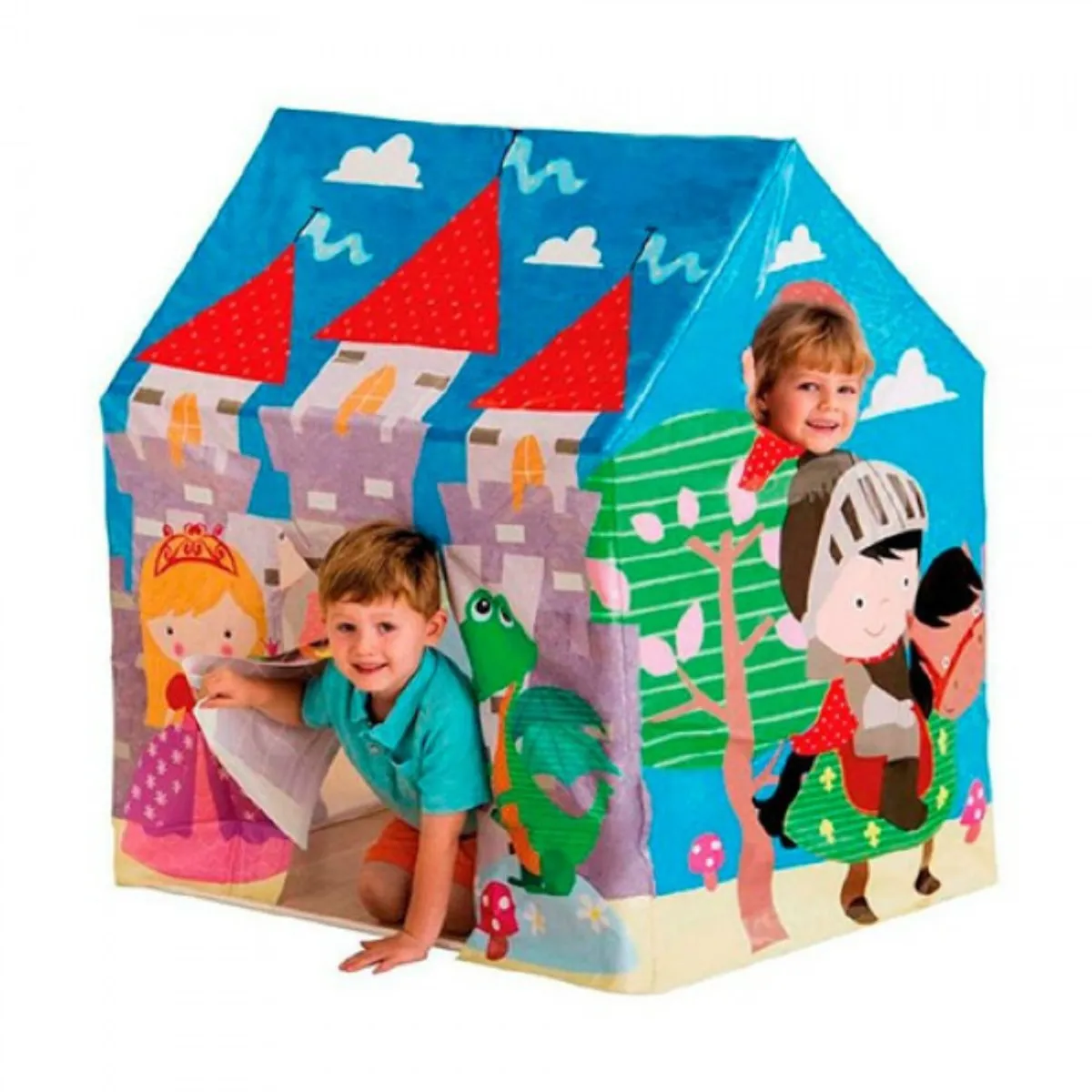 INTEX - Casa Armable Para Niños Azul Intex