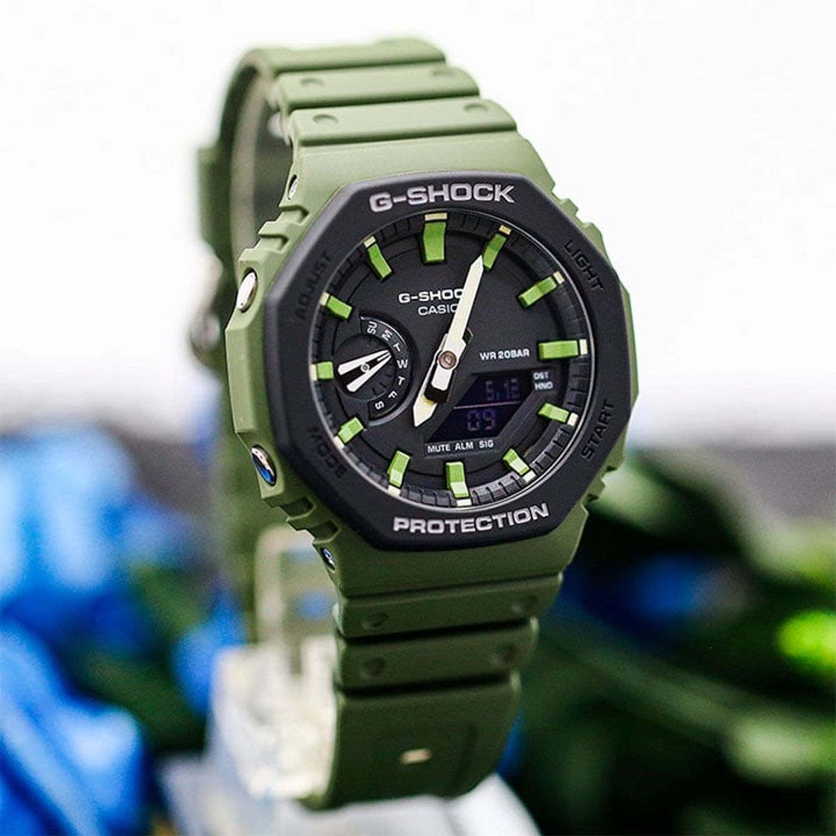CASIO - Reloj Casio G-Shock GA-2110SU-3A - Verde