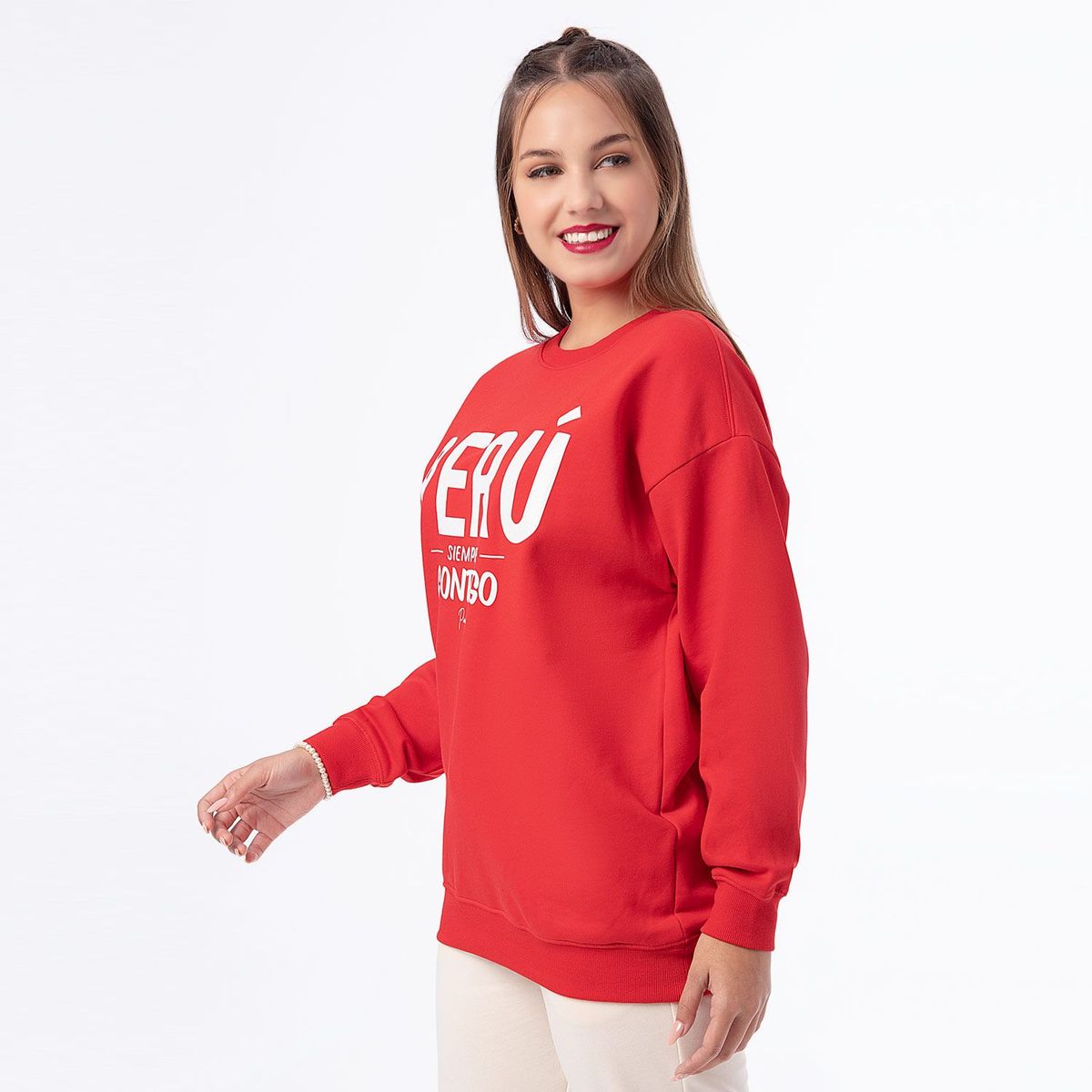 PIONIER - Polera Franela Contigo Peru Mujer