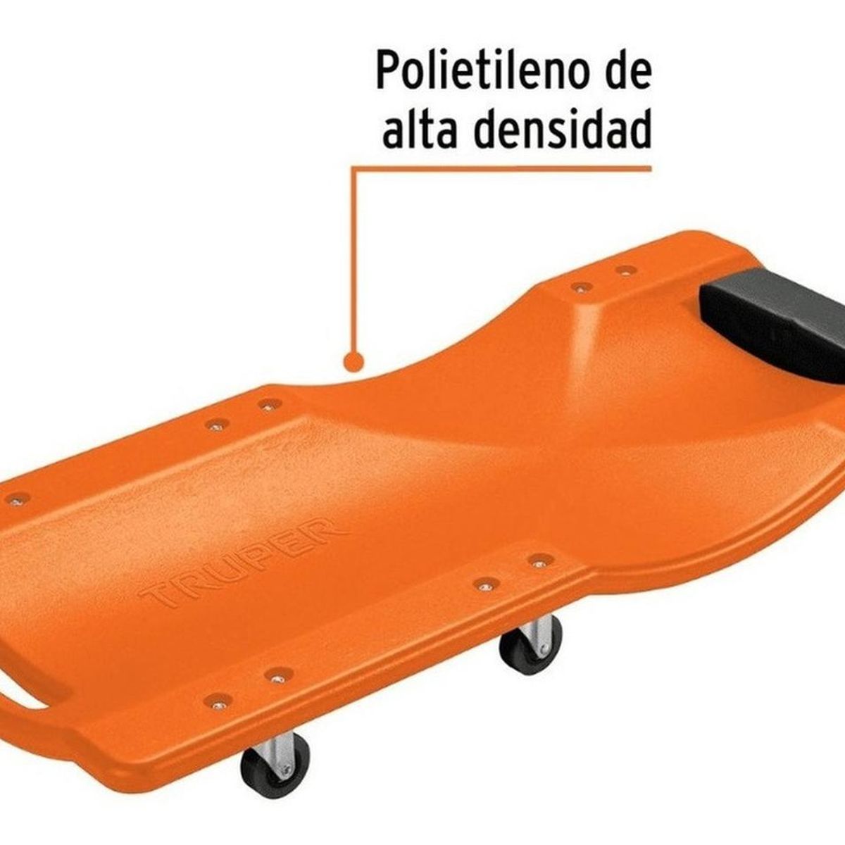 Truper - Cama de plastico 36 para mecanico Truper
