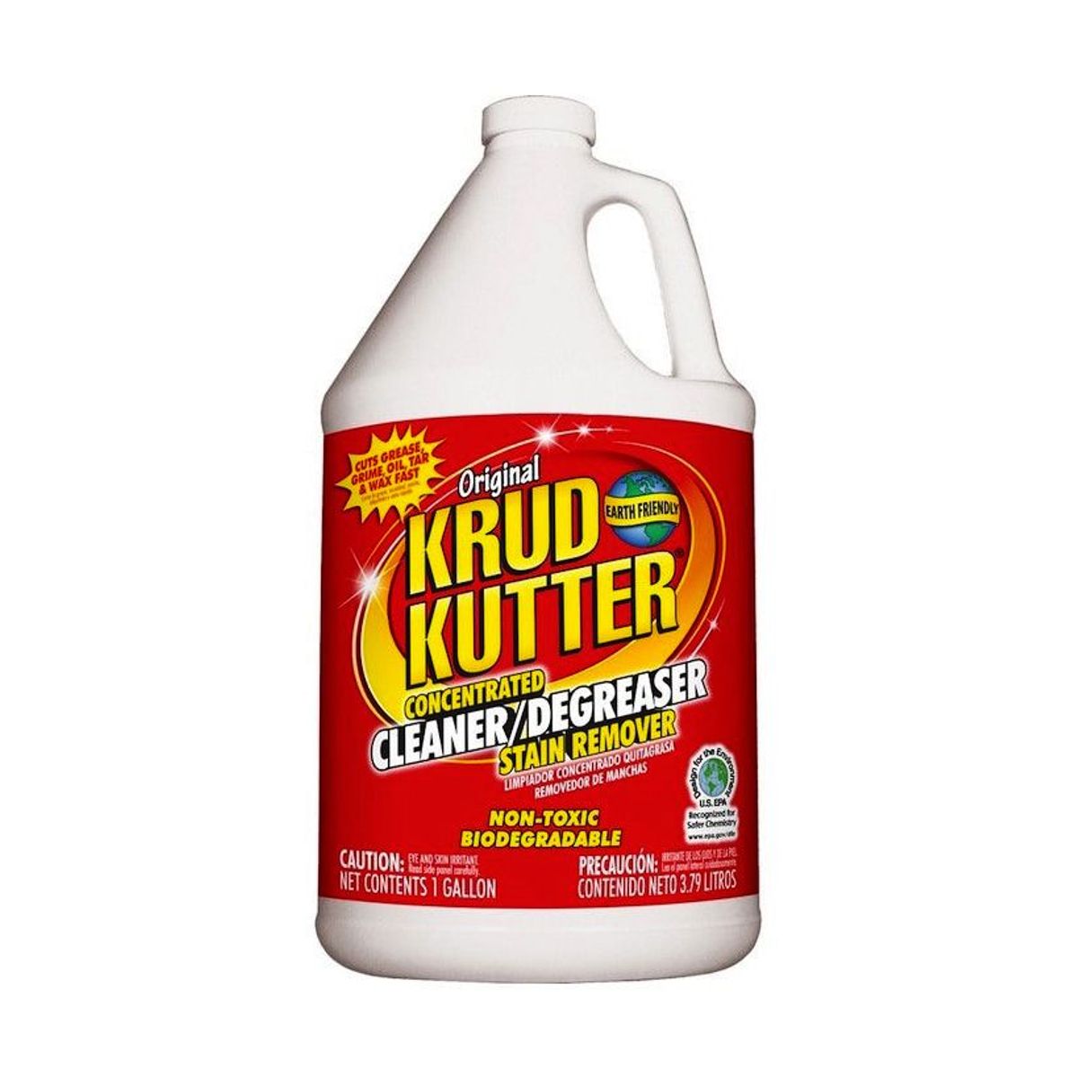 RUST OLEUM - LIMPIADOR QUITAGRASA REMOVEDOR MANCHAS KRUD KUTTER 1 GALÓN