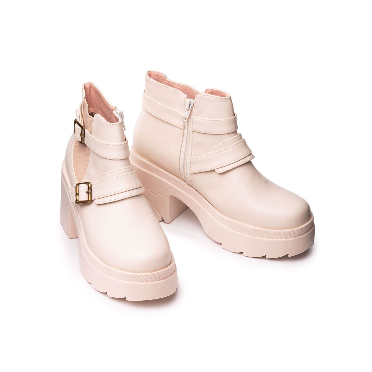 NEBULA - Botas Naha - Nébula - Nude