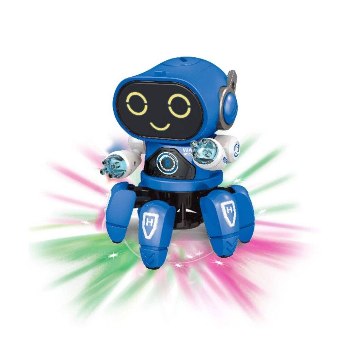 LH ELECTRONIC - Juguete Robot de Baile Pionner con Luces Blanco