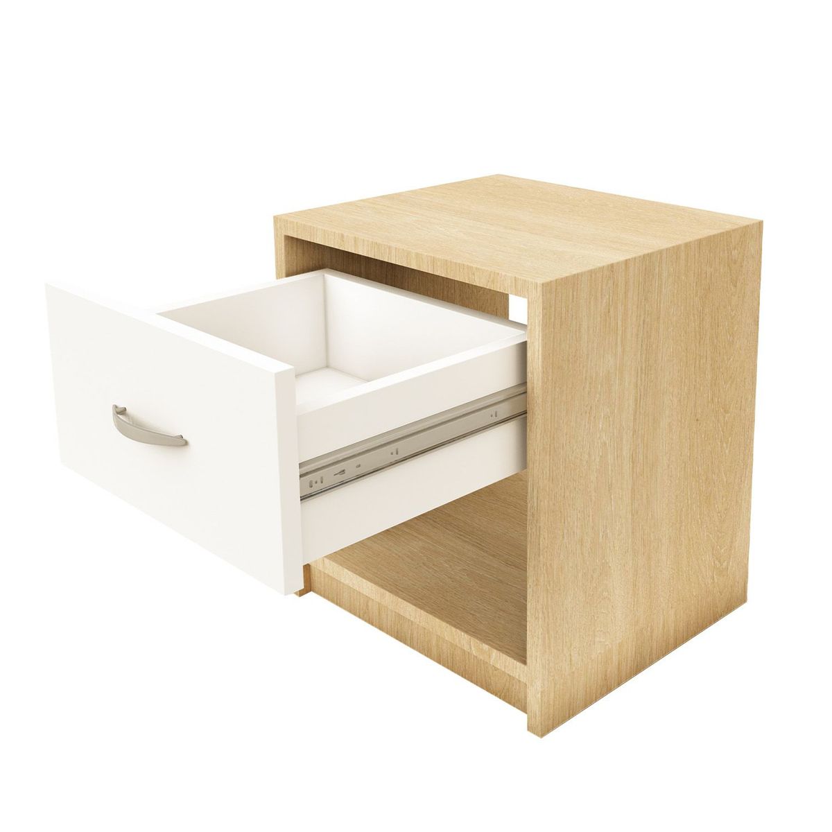 BARAKA HOME - Velador Tartu - Damasco y Blanco