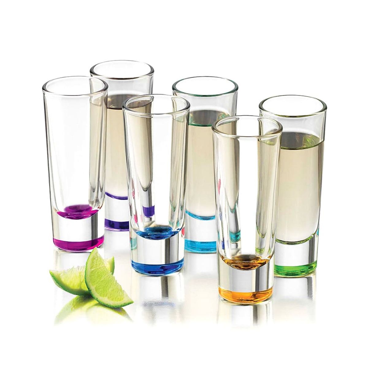 LIBBEY - Tequileros Troyano Colors 6 Piezas 59 ml / 2 oz