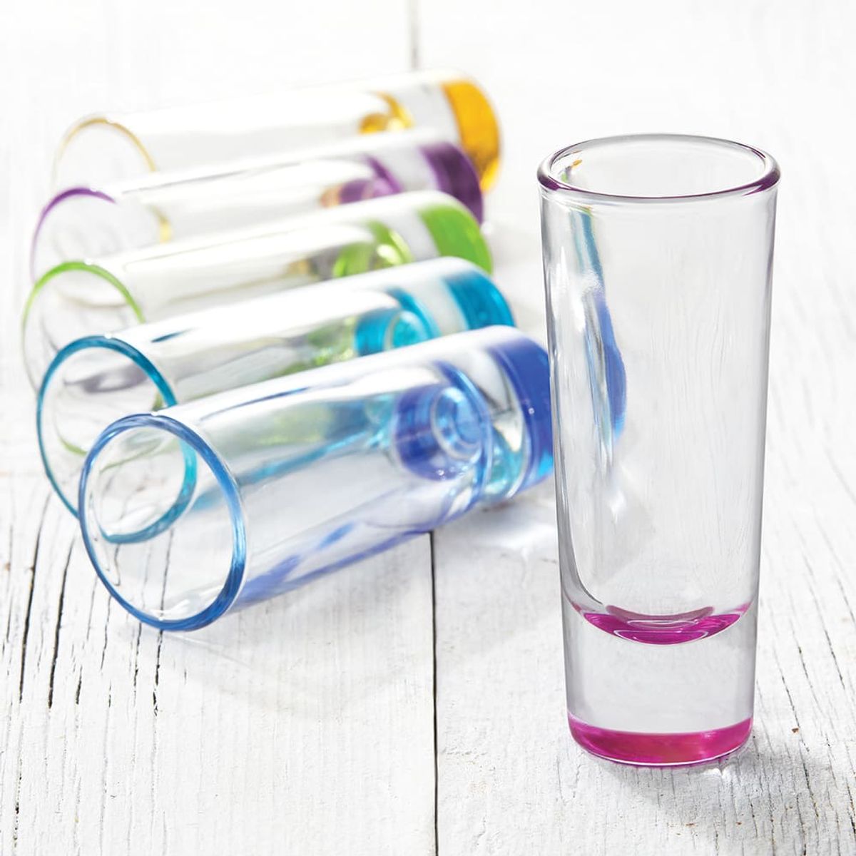 LIBBEY - Tequileros Troyano Colors 6 Piezas 59 ml / 2 oz