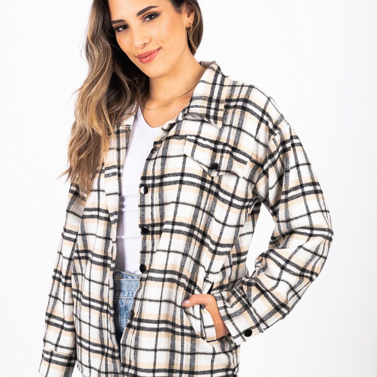 PYT - Saco Sobrecamisa Mujer