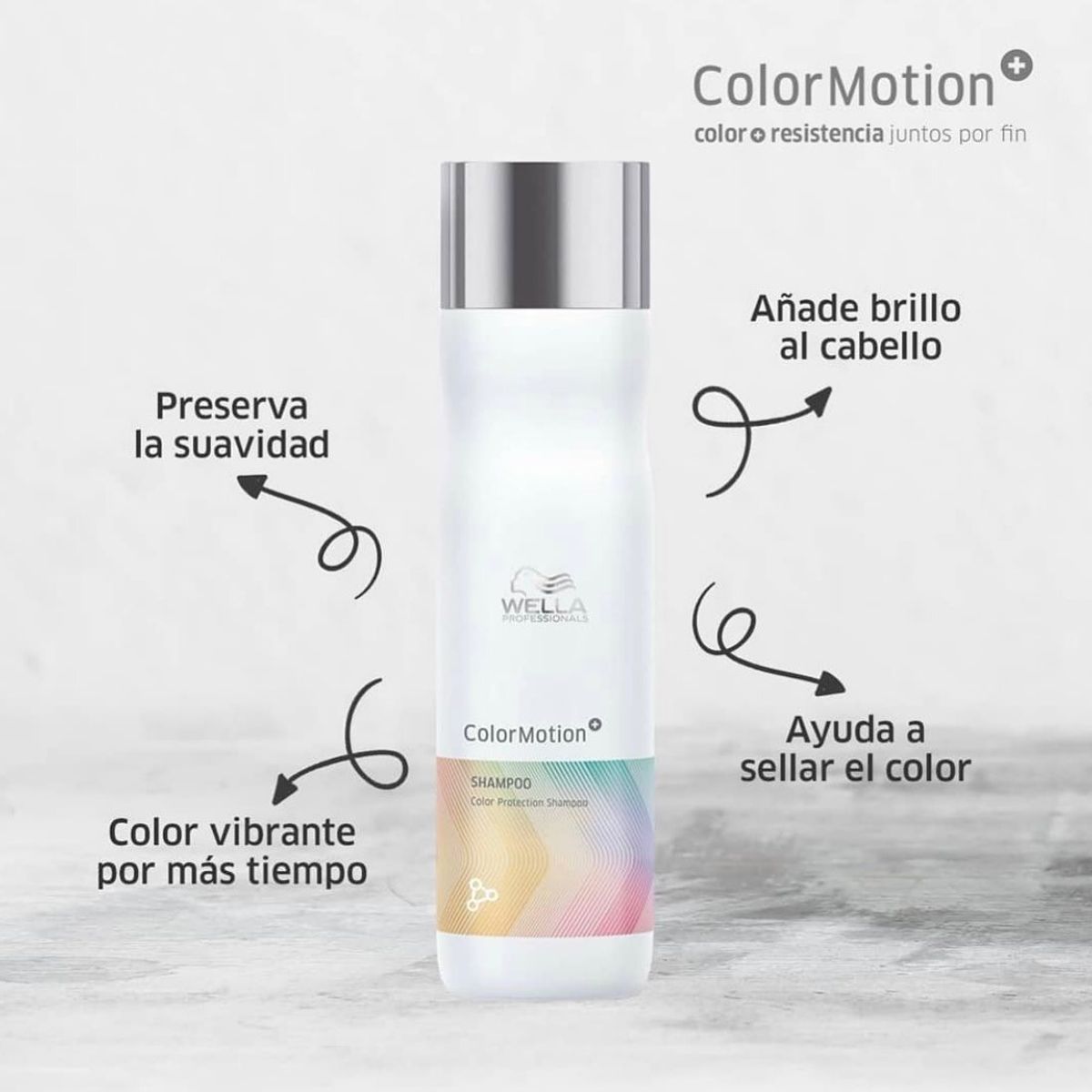 WELLA - Shampoo 250 ml + Acondicionador 200 ml Wella Color Motion