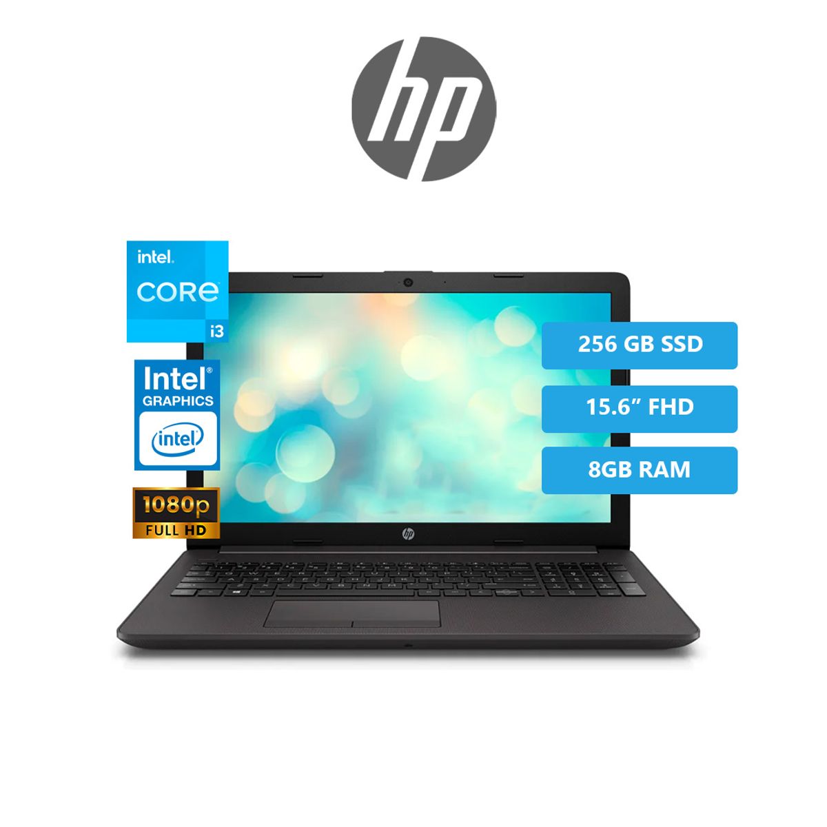 HP - Laptop HP 250 G7 15.6" Intel Core i3 10°Gen 256GB SSD 8GB RAM Freedos