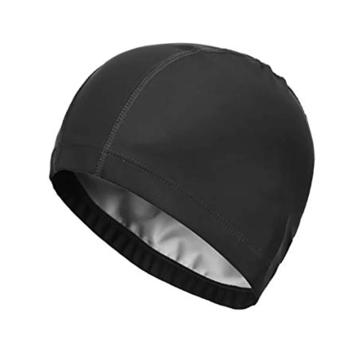 GENERICO - Gorro de Tela para Natación - Negro