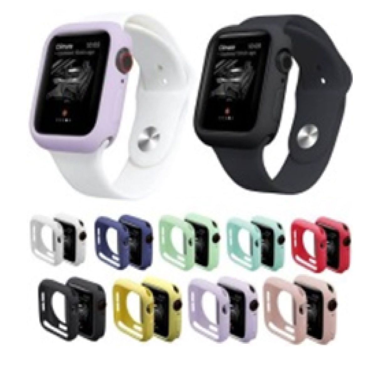 OTTOWARE - BUMPER SIN VIDRIO PARA APPLE WATCH 38MM40MM42MM44MM