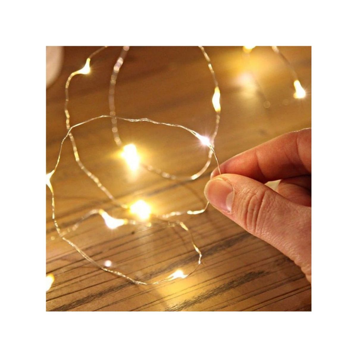 INSPIRA - Cadena de Luces Led en Alambre 8m