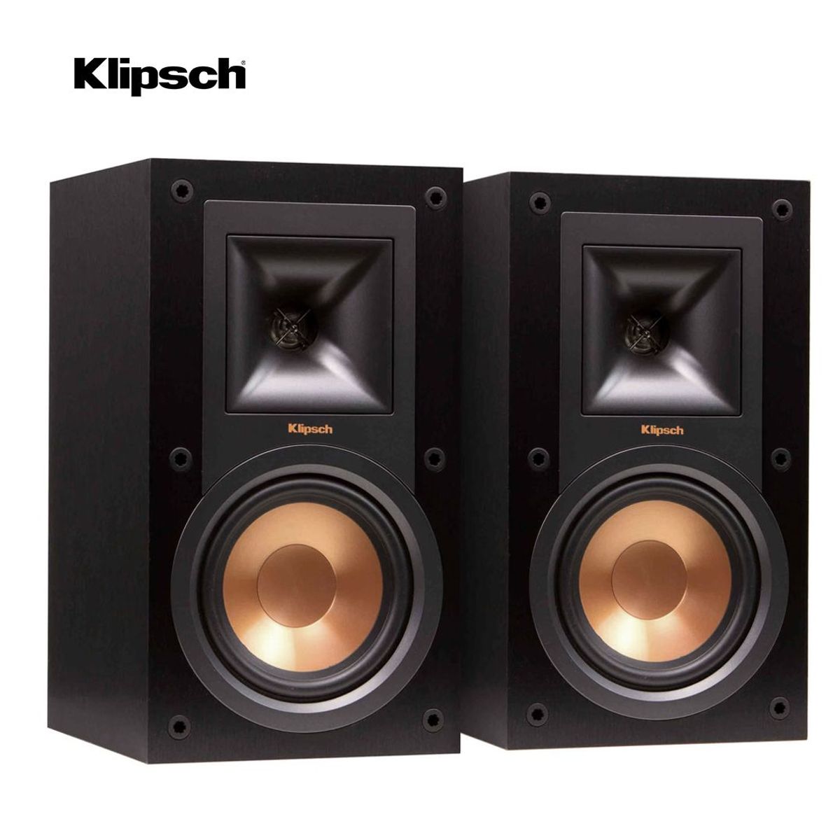 KLIPSCH - Parlantes Dual Klipsch R-15M Woofer IMG Negro