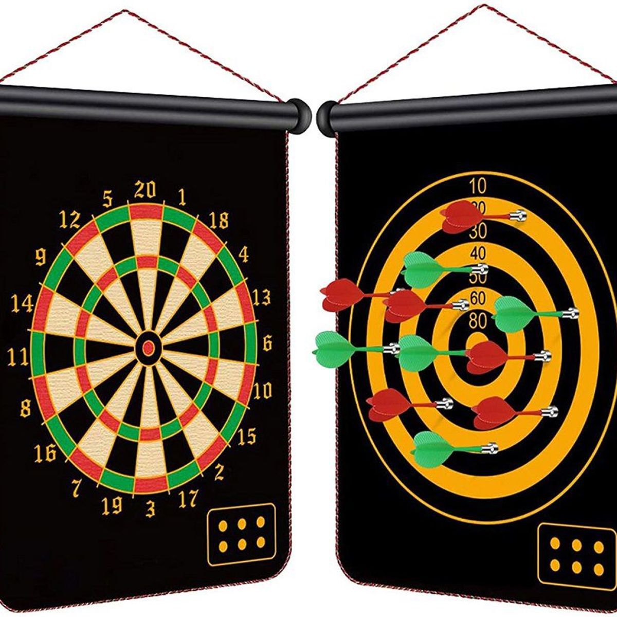 GENERICO - Juego de Dardos Magnéticos Enrollable