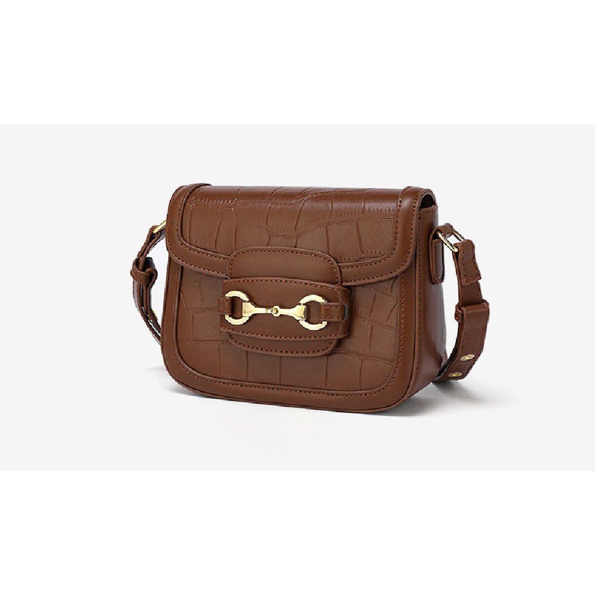 SIIHENRRY - Siihenrry - Bolso de Cuero Vegano Mate DJB-0118-CF Café