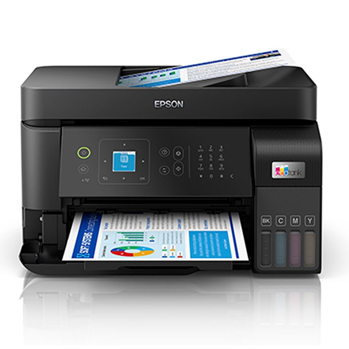 EPSON - Impresora Epson EcoTank L5590 Imprime Escanea Copia Fax Wi-Fi