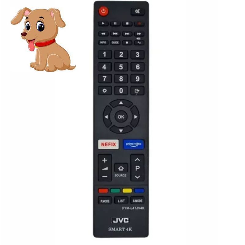 UNIVERSAL - Control Remoto Para Jvc Smart Tv Rm-c3354