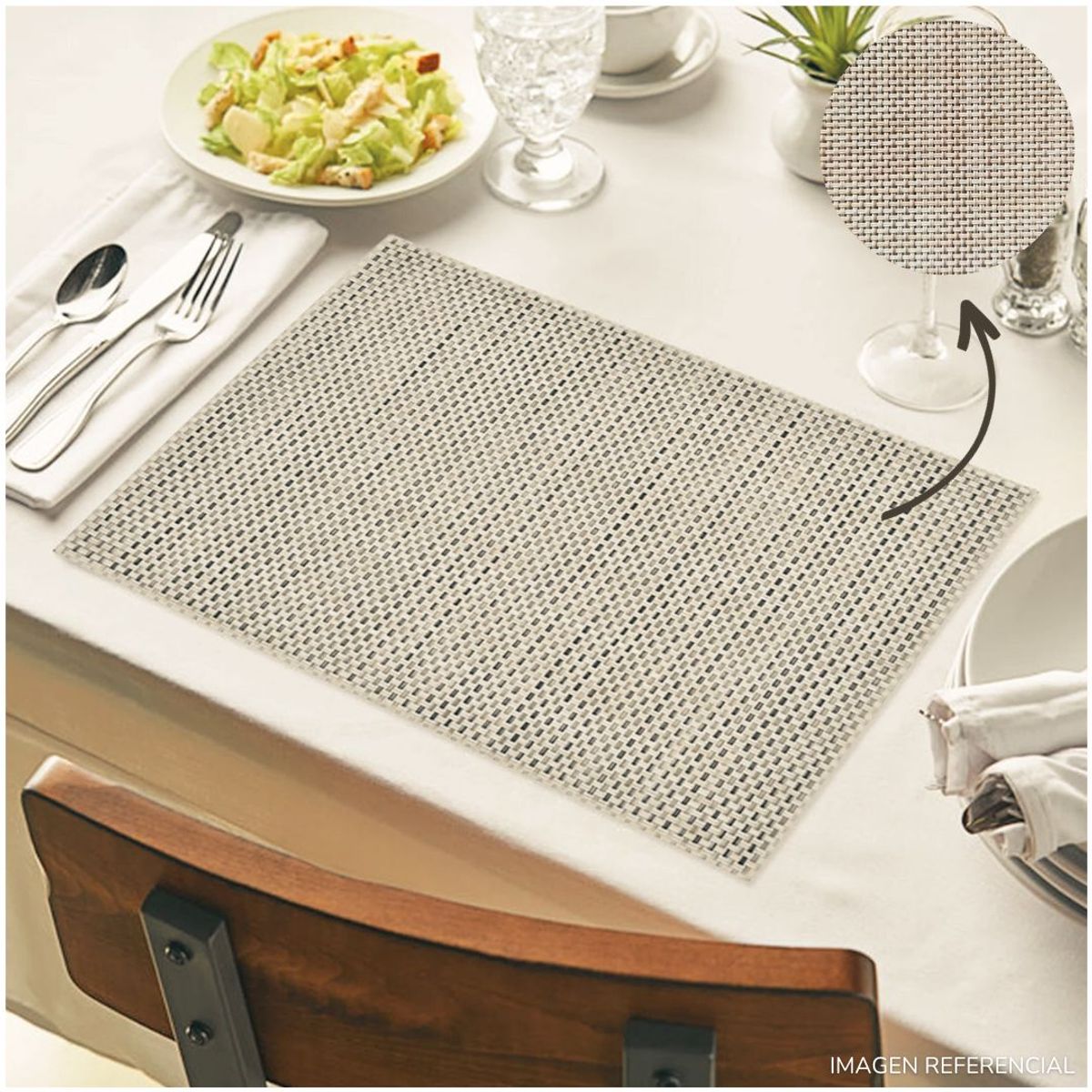 INSPIRA MARKET - Individuales x6 para mesa diseños unicos