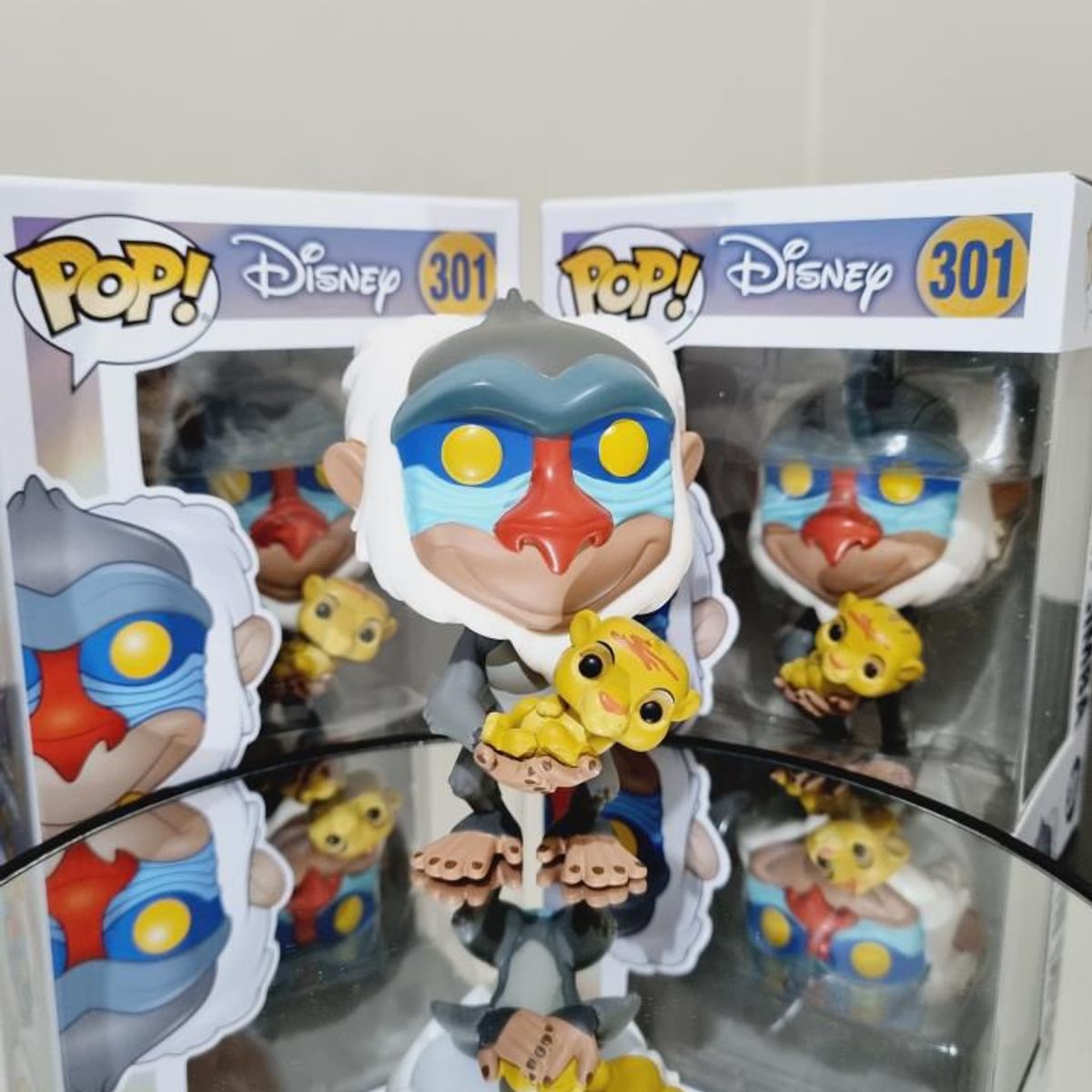 FUNKO - Funko Pop Rafiki with Simba - Disney The Lion King Rey León