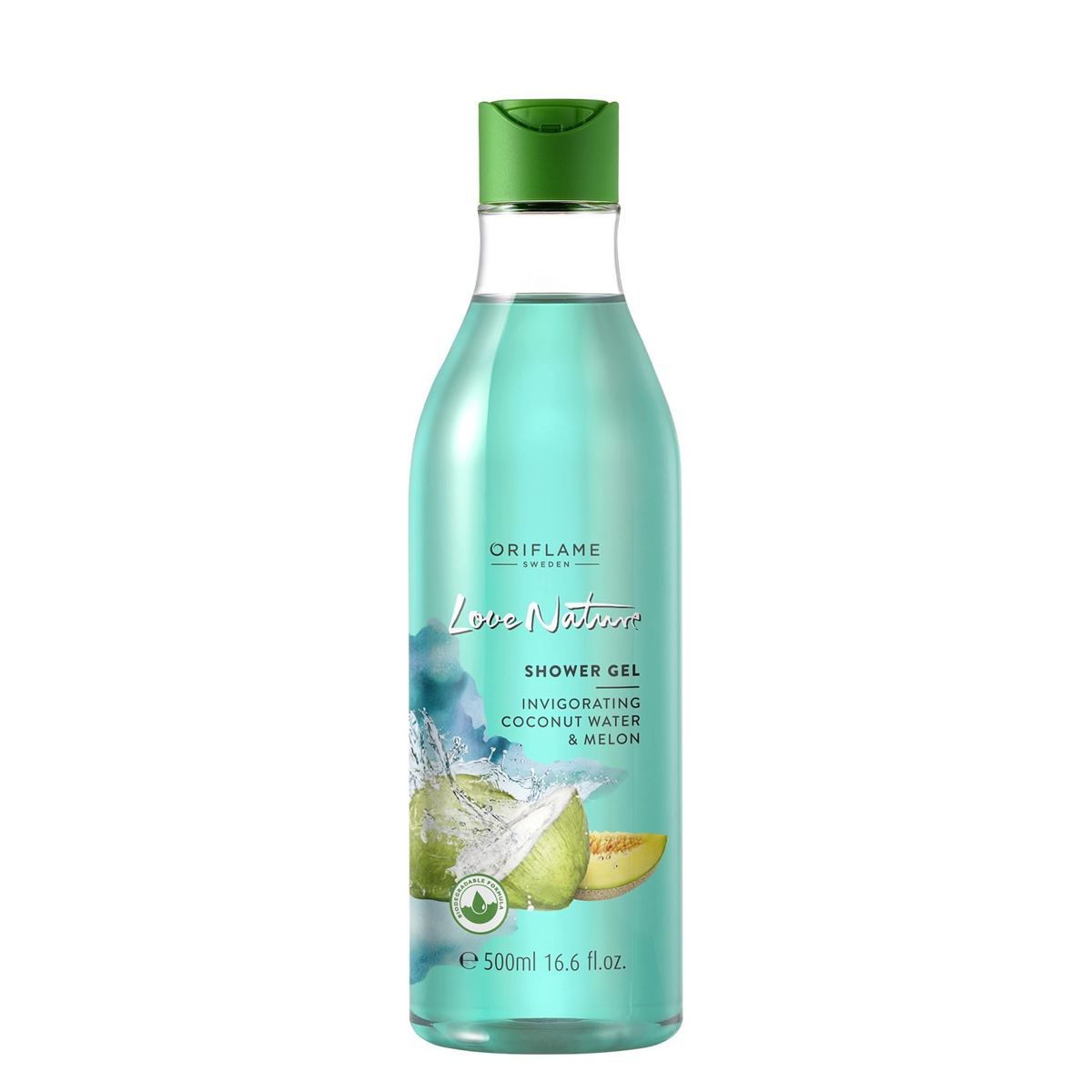 GENERICO - Gel de Ducha con Melón y Agua de Coco Love Nature 500ml