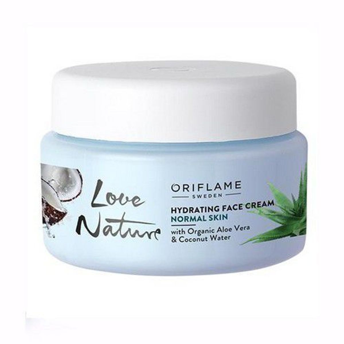 GENERICO - Love Nature Crema Hidratante con Aloe Vera y Agua de Coco Oriflame