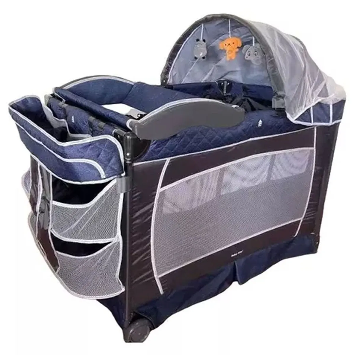 BABY KITS - Cuna Corral Baby Kits Verona Azul