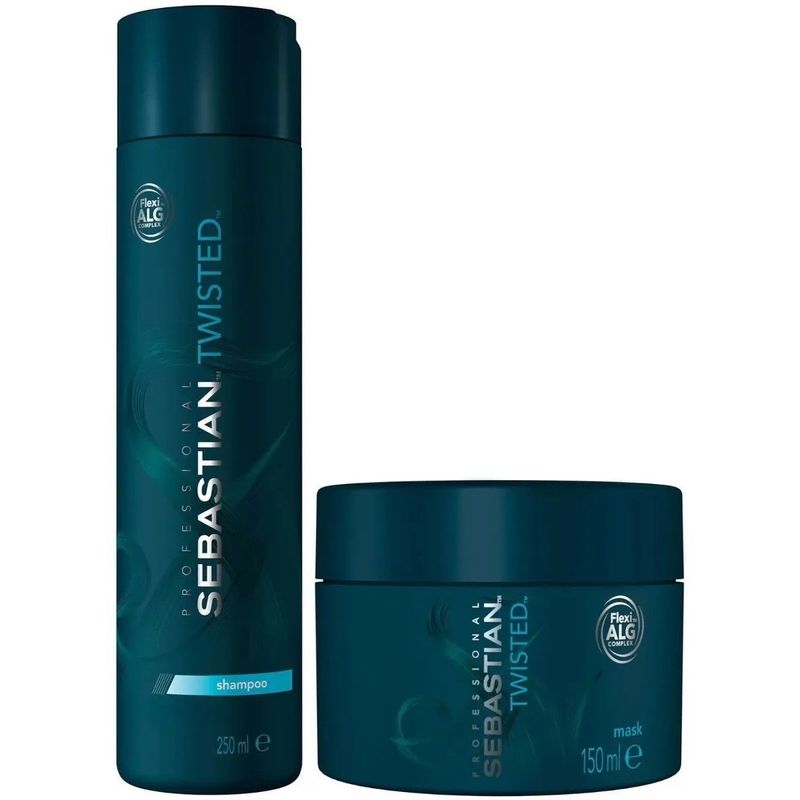 SEBASTIAN - Shampoo Para Rizos 250ml + Mascarilla 150 ml Sebastian Twisted
