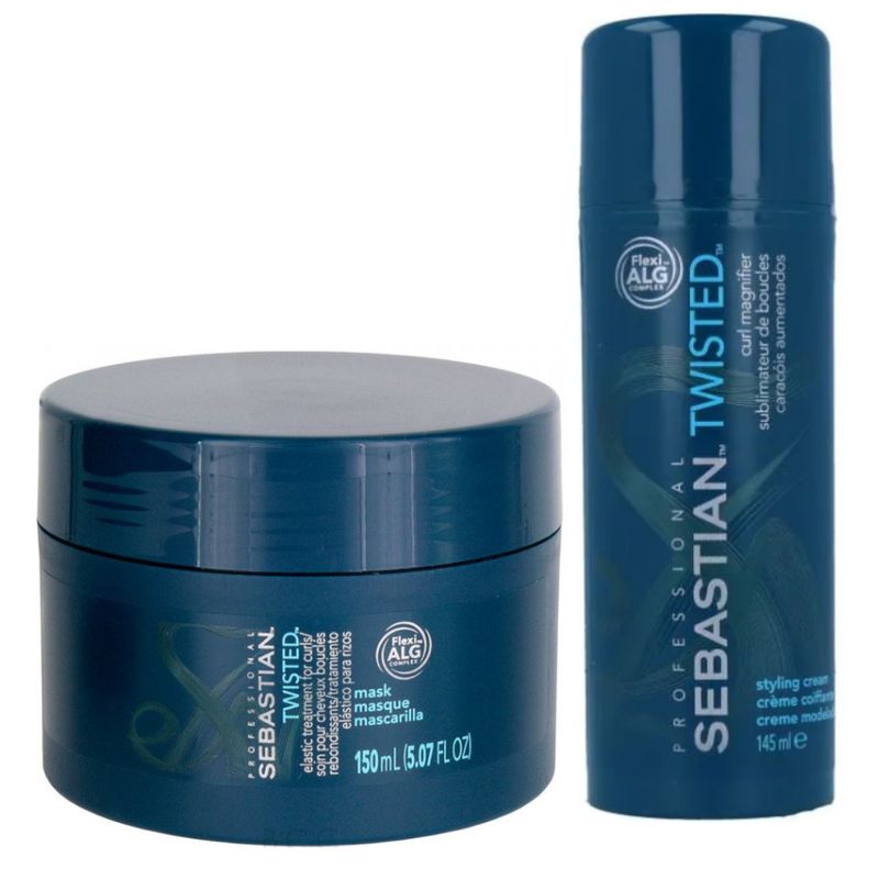 SEBASTIAN - Mascarilla Para Rizos 150ml + Crema Sebastian Twisted