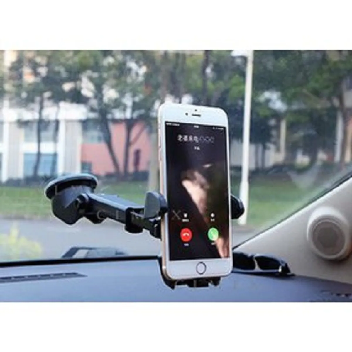 OEM - SOPORTE CELULAR AUTO BRAZO EXTENSIBLE 360° TABLERO PARABRISA VIAJE