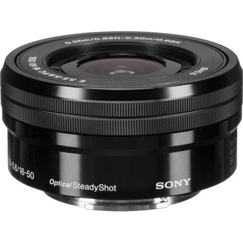 SONY - Lente Sony E 16-50mm f3.5-5.6 PZ OSS - Negro