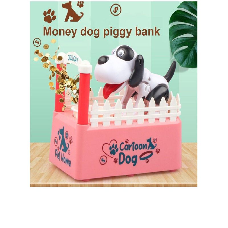 GENERICO - Alcancia Perro Automatica Roba Monedas