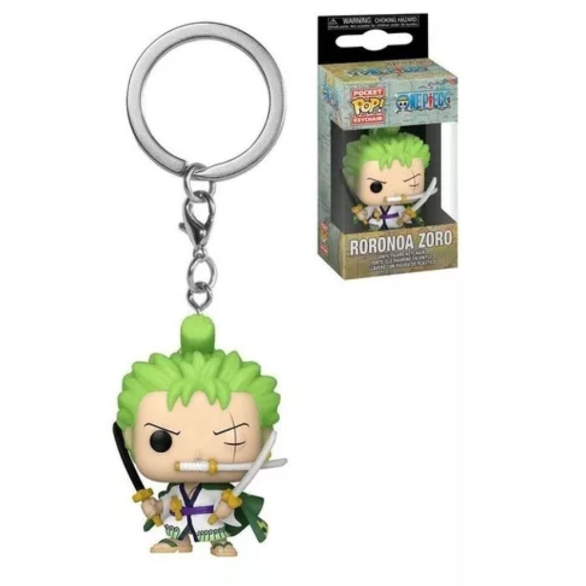 FUNKO - Funko Pop llavero One Piece - Roronoa Zoro