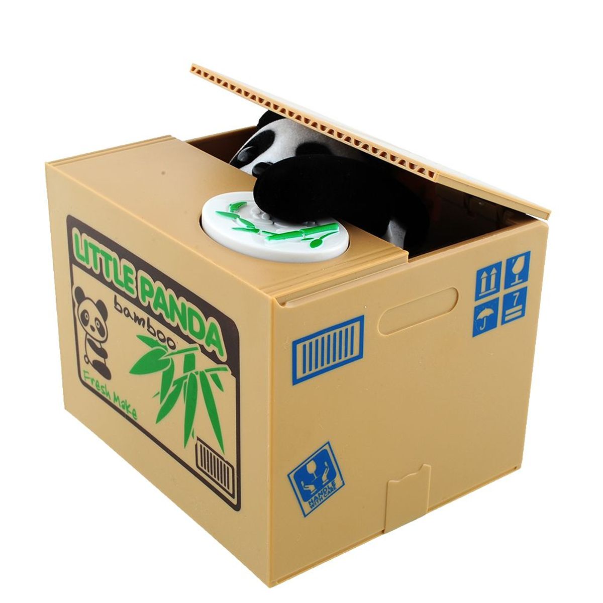 GENERICO - Alcancía Electronica Panda Ahorrador - Little Panda Bamboo