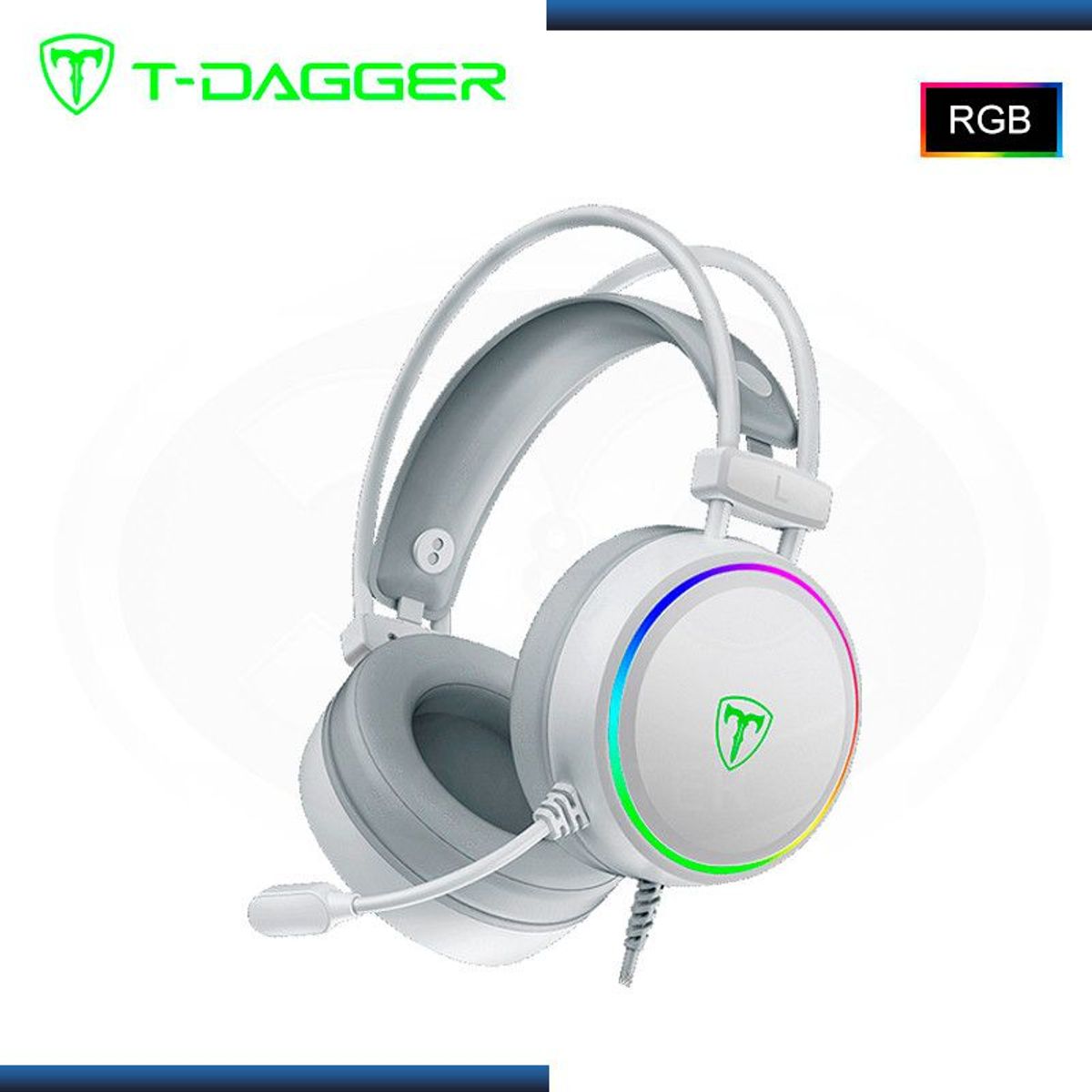 T-DAGGER - Auriculares T-Dagger SONA T-RGH304W WHITE